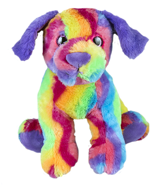 Sherbet the Rainbow Dog